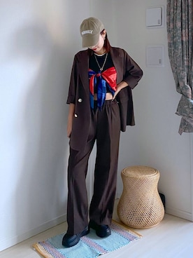 サヤカサン🐬さん（レディース・165cm）の秋コーディネート