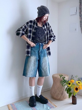 「FOREVER 21（フォーエバー トゥエンティーワン）のアイテム」を使った、サヤカサン🐬さん（レディース・165cm）の秋コーディネート