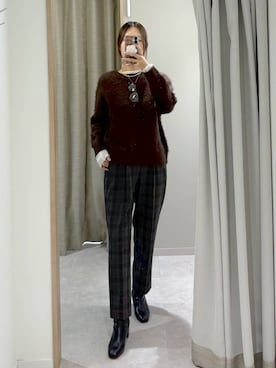 サヤカサン🐬さん（レディース・165cm）の冬コーディネート