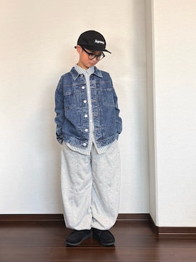 ryoooutaaaさん（キッズ・132cm）の春コーディネート