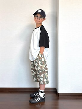ryoooutaaaさん（キッズ・135cm）の夏コーディネート