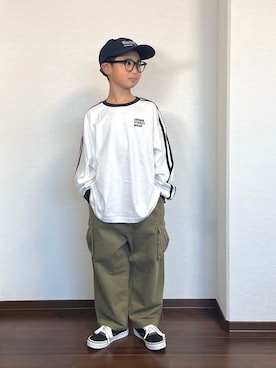 ryoooutaaaさん（キッズ・129cm）の秋コーディネート