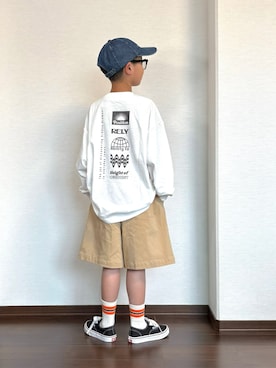 ryoooutaaaさん（キッズ・132cm）の春コーディネート