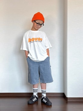 ryoooutaaaさん（キッズ・132cm）の春コーディネート