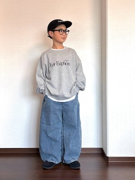 ryoooutaaaさん(キッズ・132cm)の冬コーディネート