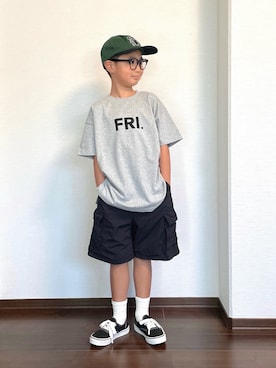 「アイテム（パンツ）」を使った、ryoooutaaaさん（キッズ・129cm）の夏コーディネート