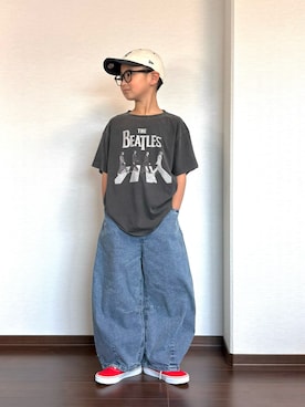 ryoooutaaaさん（キッズ・132cm）の春コーディネート