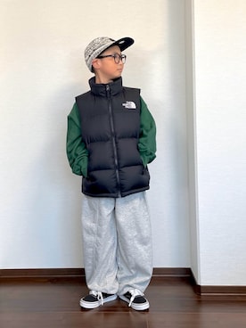 ryoooutaaaさん（キッズ・132cm）の冬コーディネート