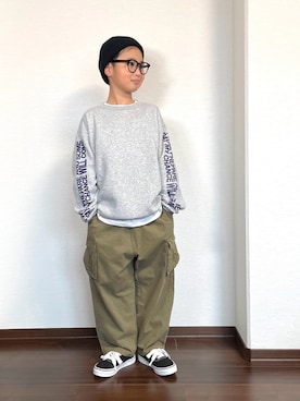 ryoooutaaaさん（キッズ・129cm）の秋コーディネート
