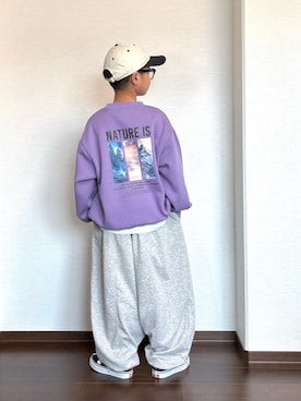 ryoooutaaaさん（キッズ・132cm）の冬コーディネート