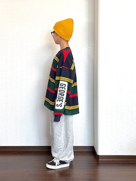 ryoooutaaaさん（キッズ・132cm）の冬コーディネート