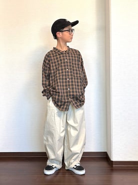 ryoooutaaaさん（キッズ・132cm）の春コーディネート