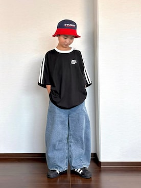 ryoooutaaaさん（キッズ・135cm）の夏コーディネート