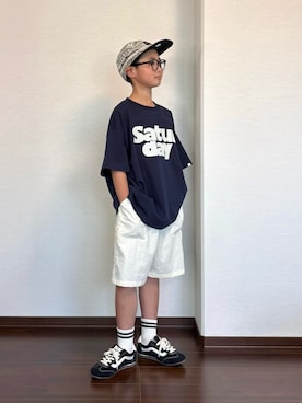 ryoooutaaaさん（キッズ・135cm）の夏コーディネート