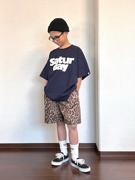 「VANS(バンズ)のアイテム」を使った、ryoooutaaaさん(キッズ・135cm)の春コーディネート