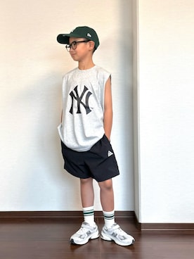 ryoooutaaaさん（キッズ・135cm）の夏コーディネート