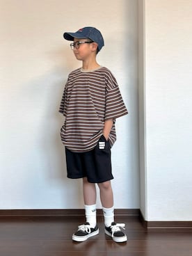 ryoooutaaaさん（キッズ・132cm）の春コーディネート