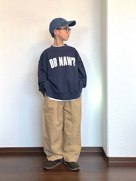 ryoooutaaaさん（キッズ・132cm）の冬コーディネート