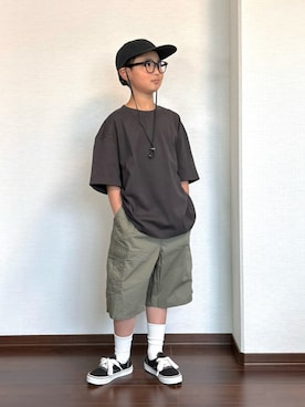ryoooutaaaさん（キッズ・132cm）の春コーディネート