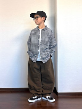ryoooutaaaさん（キッズ・135cm）の秋コーディネート