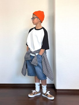 ryoooutaaaさん（キッズ・135cm）の夏コーディネート