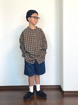 「プチプラ」｜ryoooutaaaさん（キッズ・129cm）の秋コーディネート