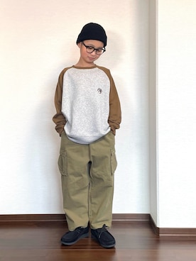 ryoooutaaaさん（キッズ・129cm）の秋コーディネート