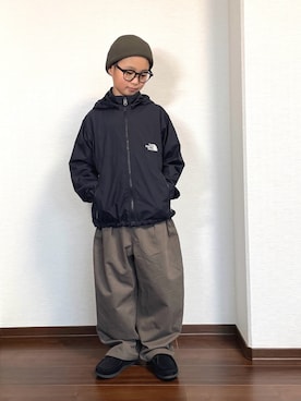 「アイテム（ジャケット/アウター）」を使った、ryoooutaaaさん（キッズ・129cm）の秋コーディネート