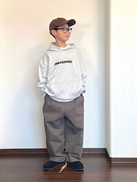 ryoooutaaaさん（キッズ・129cm）の冬コーディネート