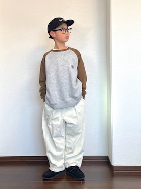 ryoooutaaaさん（キッズ・132cm）の冬コーディネート