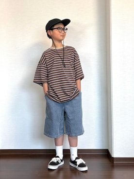 ryoooutaaaさん（キッズ・132cm）の春コーディネート