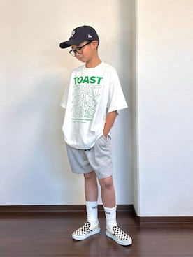 ryoooutaaaさん（キッズ・135cm）の夏コーディネート