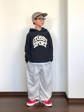 ryoooutaaaさん（キッズ・132cm）の冬コーディネート