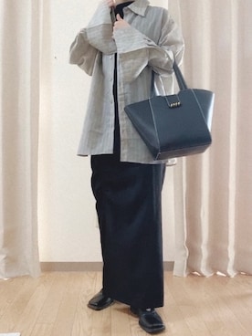 Kumoさん（レディース・161cm）の秋コーディネート