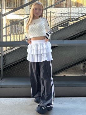 UIさん（レディース・154cm）の冬コーディネート