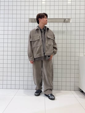 「秋のシャツ着こなし術」｜shinshinさん（メンズ・166cm）の秋コーディネート