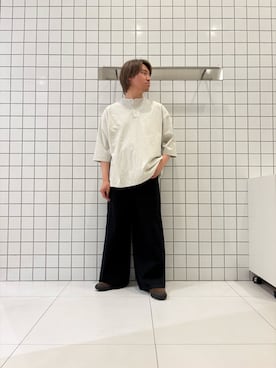 「SENSE OF PLACE by URBAN RESEARCH（センスオブプレイスバイアーバンリサーチ）のアイテム（ローファー）」を使った、shinshinさん（メンズ・166cm）の春コーディネート