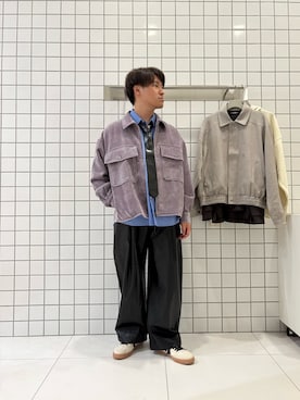 「アイテム（ジャケット/アウター）」を使った、shinshinさん（メンズ・166cm）の秋コーディネート