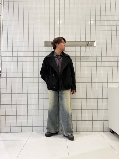 セール】ニュアンスチェックロングスリーブネルシャツ（シャツ