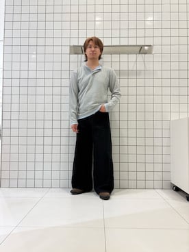 「SENSE OF PLACE by URBAN RESEARCH(センスオブプレイスバイアーバンリサーチ)のConverse ALL STAR COINLOAFER SU(ローファー、ブラウン系)」を使った、shinshinさん(メンズ・166cm)の秋コーディネート