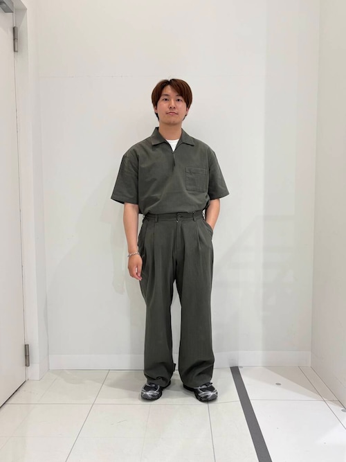 ドライタッチプルオーバーショートスリーブシャツ