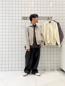 「アイテム（ジャケット/アウター）」を使った、shinshinさん（メンズ・166cm）の秋コーディネート