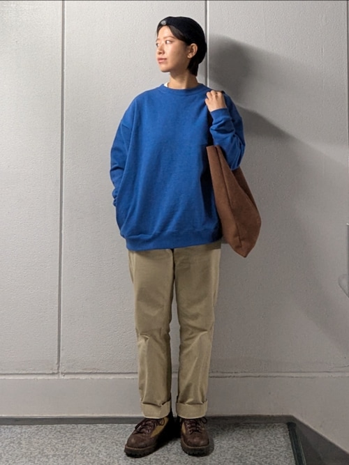 snow peak トレーナー スウェット Recycled Cotton Pullover