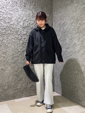 「WILD THINGS（ワイルドシングス）のアイテム（ブルゾン）」を使った、choneuneriさん（レディース・164cm）の春コーディネート