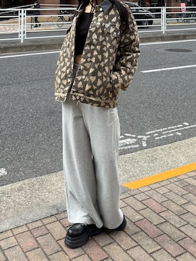 永田真弓さん（レディース・168cm）の冬コーディネート