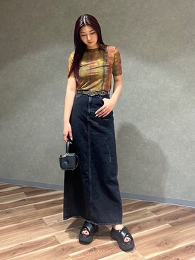 永田真弓さん（レディース・168cm）の夏コーディネート