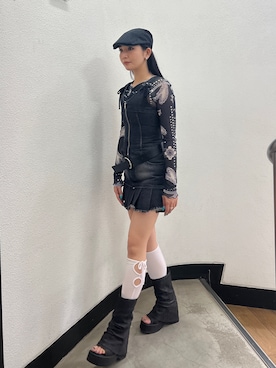 永田真弓さん（レディース・168cm）の春コーディネート