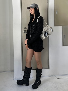 永田真弓さん(レディース・168cm)の春コーディネート