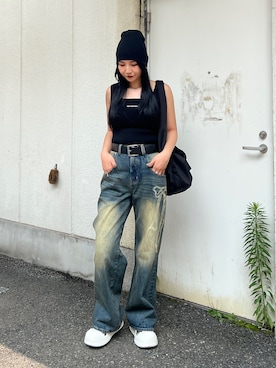 永田真弓さん（レディース・168cm）の夏コーディネート