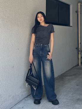 永田真弓さん（レディース・168cm）の夏コーディネート